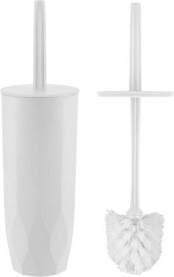 Комплект WC (ершик+подставка) Keeplex Light белое облако Пластик Репаблик KL500210048