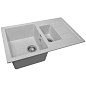 Мойка кухонная из мраморной крошки, серый, C10-19 Gerhans