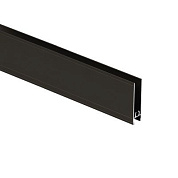 Профиль алюминиевый SENATOR коньяк горизонт нижн. L-6000 мм АЛЮТЕХ 13637