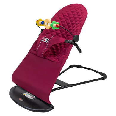 Шезлонг детский складной EL15 BSC-DR