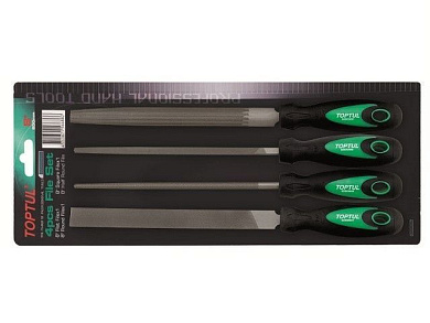 Набор напильников 4шт. Toptul GВAR0401