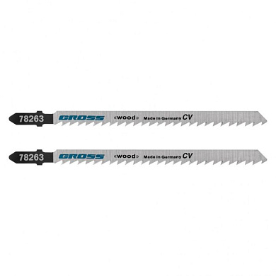 Полотна для электролобзика по дереву, 2 шт, (3103L-T301DL) Gross 78263