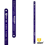 Полотно ножовочное 300х12,7х0,62 мм по металлу Bi-metal серии Expert GRAFF 1343003