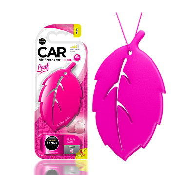 Освежитель воздуха Leaf 3D Bubble Gum Aroma Car 83124