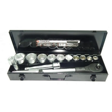 Набор торцевых головок 22-50 мм 14 пр 3/4'' 12-гр Forsage F-6141-9