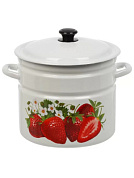 Кастрлюля 10 л, белая Керченский металлургический завод 41804-222/6-У2БлСА