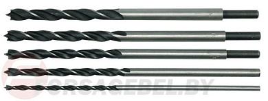 Набор сверл по дереву 6-14мм L-300мм 6 пр. Sthor 22460