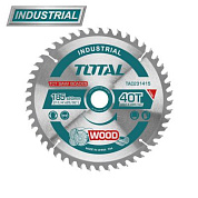 Диск пильный 185x20,0 мм 40 зубьев по дереву TOTAL TAC231415