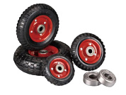 Колесо большегрузное P 250 250 мм резина с протектором, на ось (N) TOR 1048161