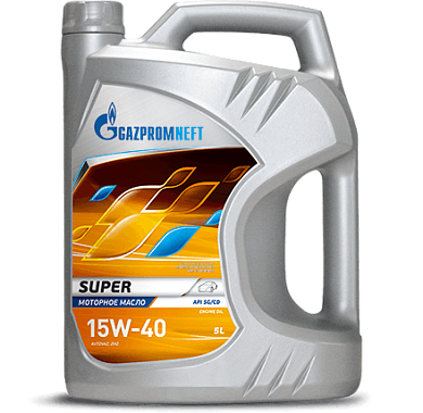 Масло Super 15w-40 5л Gazpromneft 253142148