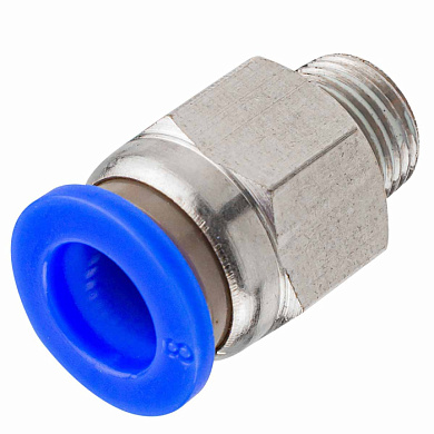 Фитинг для пластиковых трубок 8 мм-наружная резьба 1/8'' Forsage F-SPC08-01