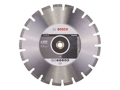 Алмазный круг Standart for Asphalt 350х20/25,4 мм BOSCH (2608602625)