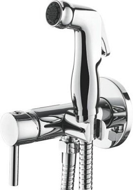 Смеситель для туалета, встраиваемый, латунь, хром Ledeme L5398-2