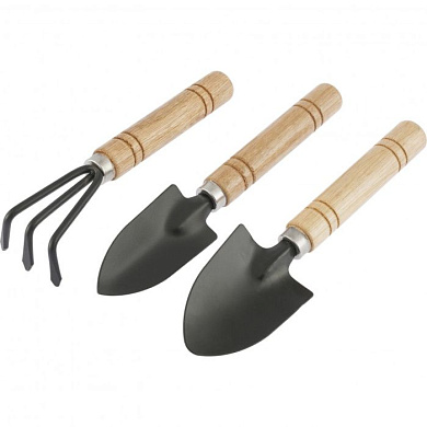 Набор по уходу за комнатными растениями, деревянные рукоятки, 3 пр. Palisad 63043
