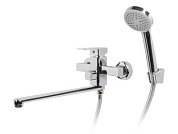 Смеситель для ванны D35-A, серия 210, длинный поворотный L-излив ECONOCE EC0217