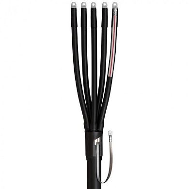 Концевая кабельная муфта для кабелей «нг-LS» с пластмассовой изоляцией до 1кВ 5ПКТп-1-16/25 нг-LS КВТ 70519