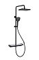 Душевая система, латунь, черный Savol SK-H3145H