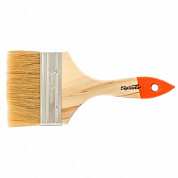 Кисть плоская SlimLine, натуральная щетина, деревянная ручка Sparta