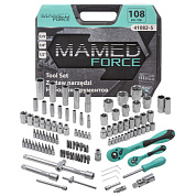 Набор инструментов PROFI 108 пр. 1/4"&1/2" 6-гр MAMEDFORCE MF-41082-5