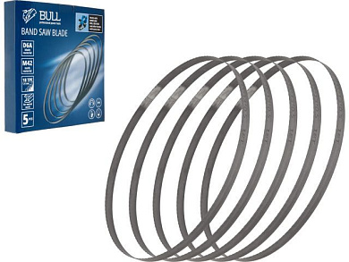 Ленточное пильное полотно 835х13мм 5шт в кор., D6A, M42 BULL 1304545