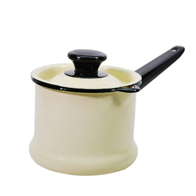 Ковш 1л (слоновая) Без декора Керченский металлургический завод 90204-072СлБД