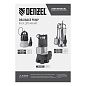 Дренажный насос DP600X, 600 Вт, подъем 7,5 м, 8500 л/ч Denzel 97220