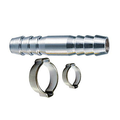 Соединитель, "елочка" 6х6 мм, с обжимными кольцами FUBAG 180390 B