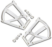 Крепление в шкаф для обуви двухрядное, белый AKS 38525