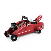 Домкрат гидравлический подкатный, 2 т, 140-285 мм, в пластиковом кейсе, compact Sparta