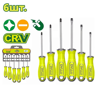 Набор отверток DYLLU DTSS1206 (6 шт.)