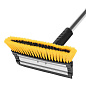 Щетка-сметка для снега со скребком, телескоп, поворотная голова, водосгон, 900-1200 мм Denzel 55308