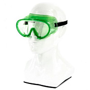 Очки закрытые ''Эргономичные'' с прямой вентиляцией, поликарбонат Сибртех 89163