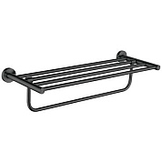 Полотенцедержатель-полка, нержавеющая сталь SUS 304, графит L71724U Ledeme