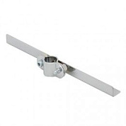 Держатель полки к трубе d25 (522) односторонний, хром AKS 14292