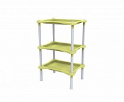 Этажерка с полками Krita 3-х секц (лето) BEROSSI АС 60077000