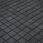Мозаика Pietrine Nero Lava MAT, 20х20х6 мм, MOSAICSTORY 30073