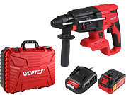 Аккум. перфоратор CRH 1824-2 в чем. ALL1 XLT SET бесщет. двиг., 18 В, 2.6 Дж, 26 мм, 1х4 А*ч, вес 2.4 кг, 4 режима WORTEX 0329285
