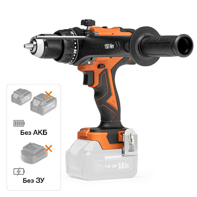 Дрель-шуруповерт ударная аккумуляторная DAA 7521Li Daewoo Power DAA 7521Li