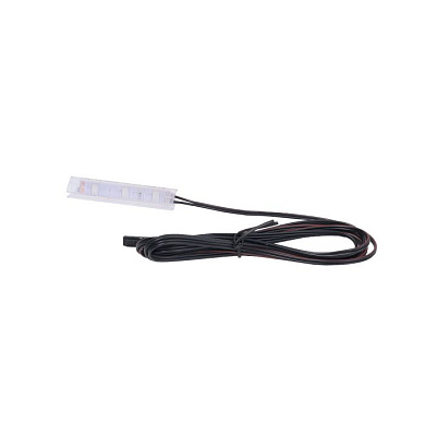 Клипса светодиодная klips-p-02, 12VDC/0,25W, пластиковая, нейтральный белый, AKS 119588