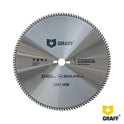 Пильный диск по алюминию 400x30x120z EXPERT GRAFF