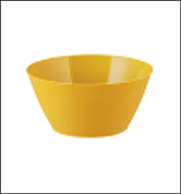 Салатник круглый 0,4 л.Все на пикник Полимербыт 4335311