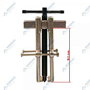 Съемник двухзахватный с фиксацией 4" HOREX HZ 25.1.147S