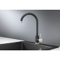 Смеситель для кухни высокий, ST-4031, черный, Granula 108760