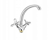 Смеситель для кухни, цинк, хром Ledeme L4212-2