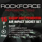 Набор инструментов ударных "Profi" 3/4", 21 пр, 17-36 - 12-гр, 38-50 мм - 6-гр RockForce RF-6213-5MPB