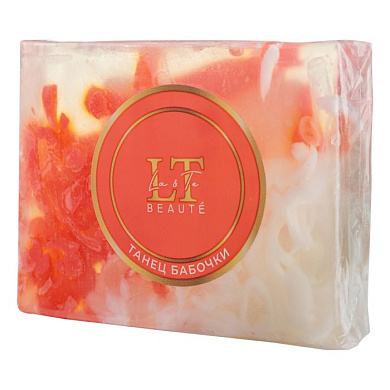 Мыло твердое ручной работы с добавлением эфирных масел ''Танец бабочки'' La and Te beaute LT-6266