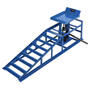 Рампа с гидравлической платформой для подъема автомобиля грузоподъемность до 500 кг Forsage F-ST605825E