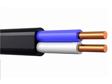 Кабель ВВГ-Пнг, A-LS 2х1,5, бухта 100 м, черный АВТОПРОВОД 1703131806303