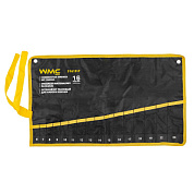 Органайзер тканевый для набора ключей 16 шт, 615х350 мм WMC TOOLS WMC-5161P-P