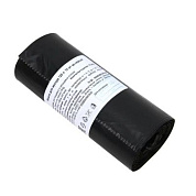 Мешки для мусора 120л, 40мкм, 69х105см, 10шт/рулон, черный